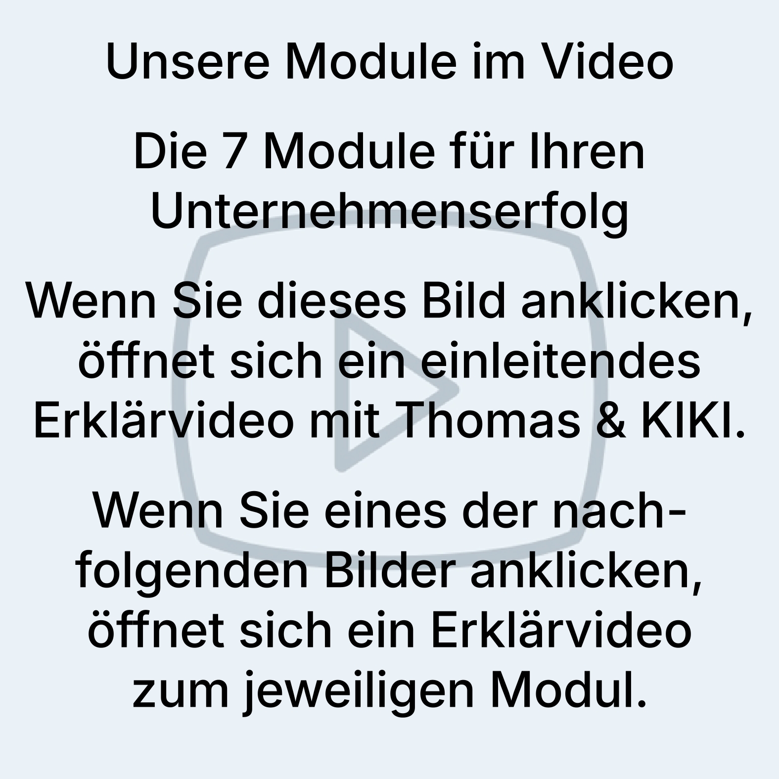 Modulübersicht Video